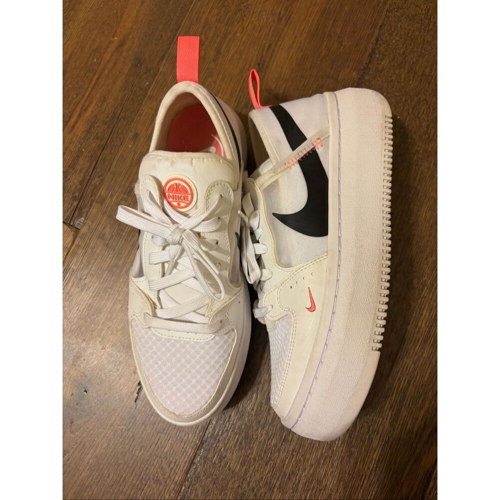 Nike Alta court vision sea coral 8 white sneakers shoes 39 - Picture 4 of 10